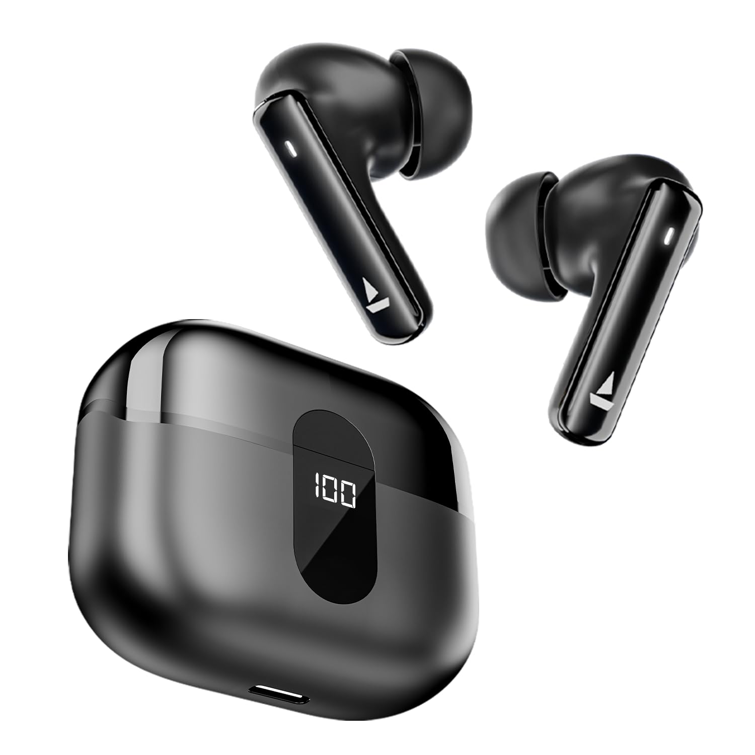 BoAt Airdopes 121 Pro Plus Truly Wireless In Ear Ear Buds W 100 Hrs Playtime Black 93Mobiles