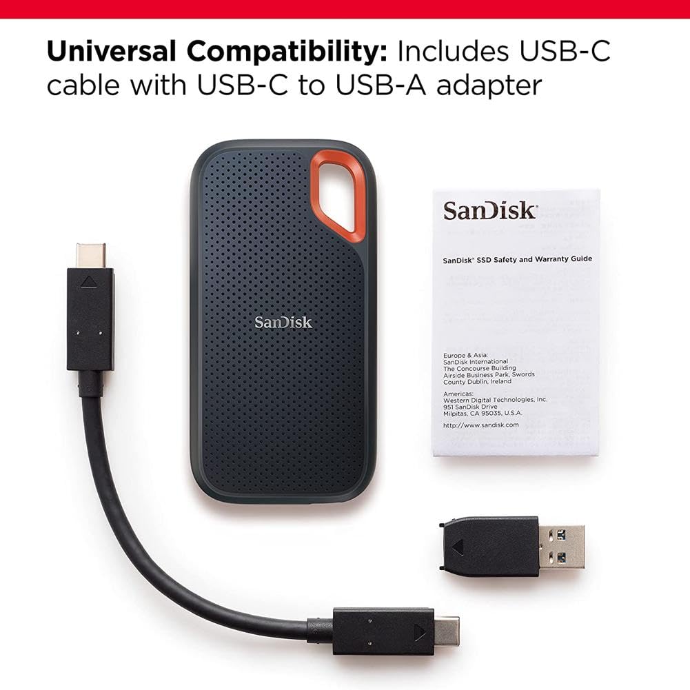 SanDisk Extreme Portable cheapest SSD 1TB