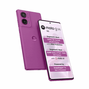Motorola G96 144Hz 3D Curved pOLED (CATTLEYAORCHID, 8GB RAM, 128GB Storage)