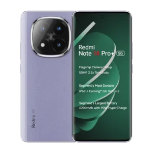 Redmi Note 14 Pro+ 5G (Phantom Purple, 8GB RAM+ 128GB Storage)