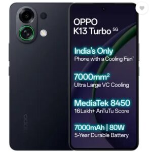 OPPO K13 Turbo 5G, Midnight Maverick (8GB, 128GB)
