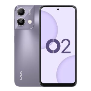 Lava O2 (Majestic Purple, 8GB RAM, UFS 2.2 128GB Storage)