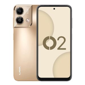 Lava O2 (Royal Gold, 8GB RAM, UFS 2.2 128GB Storage)