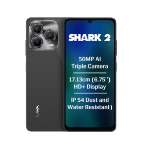 Lava Shark 2 (Eclipse Grey, 4 GB RAM, 64 GB Storage)