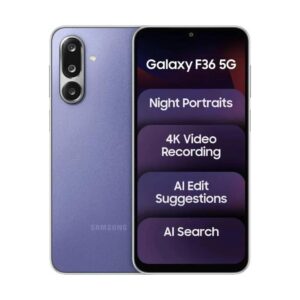 SAMSUNG Galaxy F36 5G (Violet, 128 GB) (6 GB RAM)