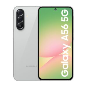 Samsung Galaxy A56 5G (Awesome Light Gray, 12GB, 256GB)