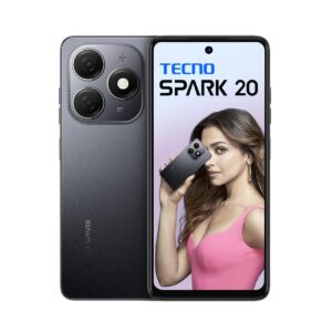 TECNO SPARK 20 | Gravity Black, (8GB+256GB)