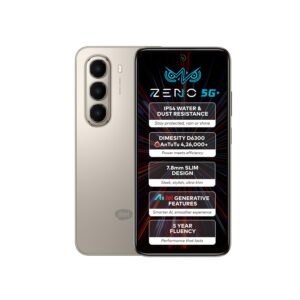 Itel ZENO 5G AI Smartphone | 4GB RAM 128GB ROM | Calx Titanium