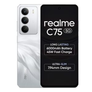 realme C75 Smartphone 6+128GB White