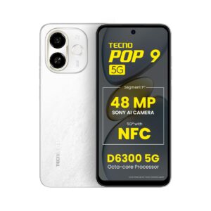 TECNO POP 9 5G (Aurora Cloud, 4GB+128GB Storage)
