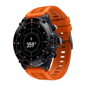CULTSPORT Forge XR 1.43" Rugged Amoled, Barometer, Altimeter, Compass, Strava Integrated, Orange
