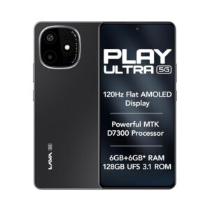 Lava Play Ultra 5G (Arctic Slate, 6+6*GB RAM, 128GB Storage)
