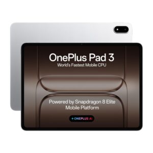 OnePlus Pad 3 World's Fastest Snapdragon 8 Elite,16 GB RAM + 512 GB ROM WiFi, Frosted Silver