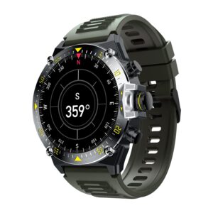 CULTSPORT Forge XR 1.43" Rugged Amoled, Barometer, Altimeter, Compass, Strava Integrated (Green)