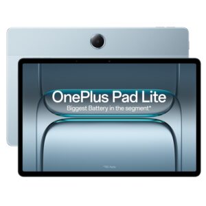 OnePlus Pad Lite (Get free OP BWZ3 Neckband) 6GB RAM 128GB Storage, WiFi Only, Aero Blue