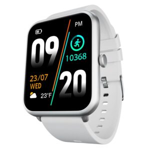 Fire-Boltt Ninja Call Pro Plus 1.83" Smart Watch with Bluetooth Calling, (Silver)
