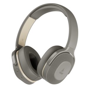 boAt Rockerz 425 Bluetooth Wireless On Ear Headphones , 25H Playtime, Dual Pairing with Mic (Ash Grey)