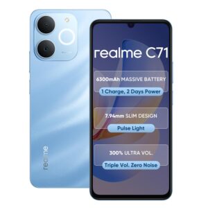 realme C71 4G Smartphone 6GB+128GB Sea Blue
