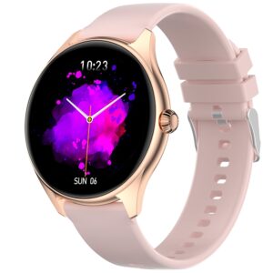 Fire-Boltt Phoenix AMOLED 1.43" Display Smart Watch, with 700 NITS Brightness,(Gold)