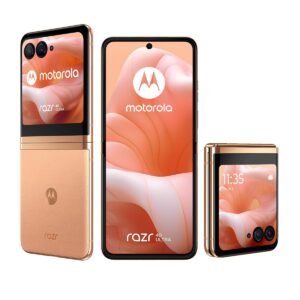 Motorola razr 40 ultra (Peach Fuzz, 8GB RAM, 256GB Storage)