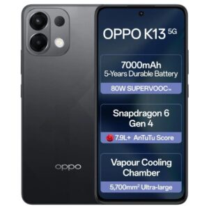 Oppo K13 5G (Prism Black, 8GB RAM 256GB Storage)