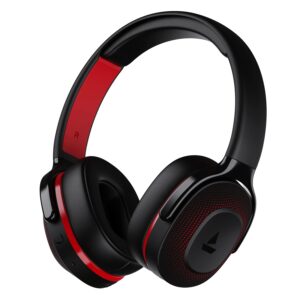 boAt Rockerz 425 Bluetooth Wireless Over Ear Headphones, 25H Playtime, Bluetooth V5.2 (Active Black)