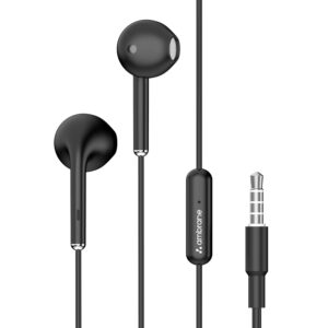 Ambrane Wired in Earphones with in-line Mic for Clear Calling