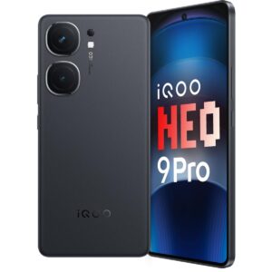 iQOO Neo9 Pro 5G (Conqueror Black, 12GB RAM, 256GB Storage)