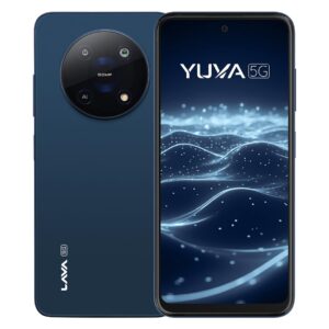Lava Yuva 5G (Mystic Blue, 4GB RAM, 128GB Storage)