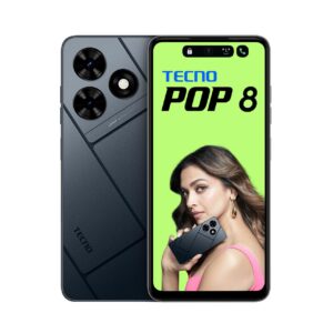 TECNO POP 8 (Gravity Black, 4GB+64GB)
