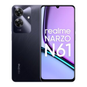 realme NARZO N61 (Marble Black,6GB RAM+128GB Storage)