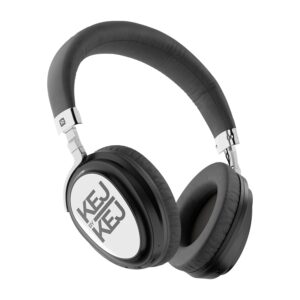 KEJBYKEJ® India's 1st & Only Studio Headphone Brand Created by a Grammy® Winning Artist Ricky Kej | AV900 ANC | Midnight Black
