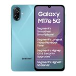 Samsung Galaxy M17e 5G Mobile (Blitz Blue, 4GB RAM, 128GB Storage)