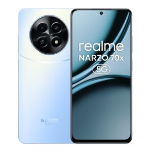 realme NARZO 70x 5G (Ice Blue, 8GB RAM,128GB Storage)
