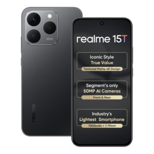 realme 15T 5G Smartphone 12+256GB Suit Titanium