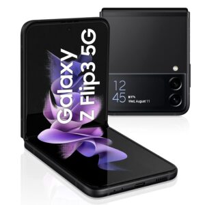 Samsung Galaxy Z Flip3 5G (Phantom Black, 8GB RAM, 128GB Storage)