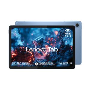 Lenovo Tab| 10.1 Inch Display| Wi-Fi Only| 4 GB RAM + 64 GB ROM Color: Polar Blue