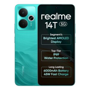 realme 14T 5G (Surf Green, 128 GB)  (8 GB RAM)