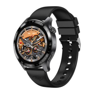 itel 42 Smartwatch with 1.38'' HD IPS Display, Bluetooth Calling, 12 Days Battery,(Black)