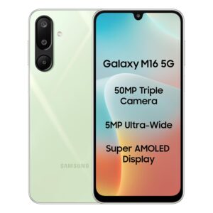 Samsung Galaxy M16 5G (Mint Green, 4GB RAM, 128 GB Storage)