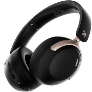 GOBOULT Newly Launched Soniq Over Ear Bluetooth Headphones with 70H Playtime (Black)