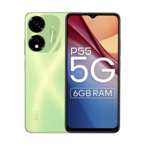 itel P55 5G (6GB RAM, 128GB ROM) upto 12GB RAM with Memory Fusion | Mint Green