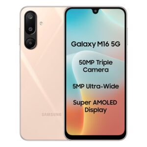 Samsung Galaxy M16 5G (Blush Pink, 4GB RAM, 128 GB Storage)