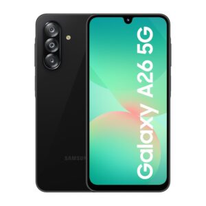 Samsung Galaxy A26 5G (Awesome Black, 8GB, 128GB)