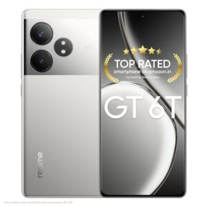 realme GT 6T 5G (Fluid Silver,12GB RAM+256GB Storage)