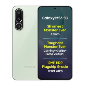 Samsung Galaxy M56 5G (Light Green, 8 GB RAM, 128 GB Storage)