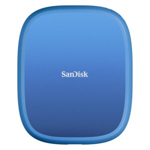 SanDisk Creator Phone SSD 1TB, Compatible with MagSafe, IP65, 5 Y Warranty, Blue