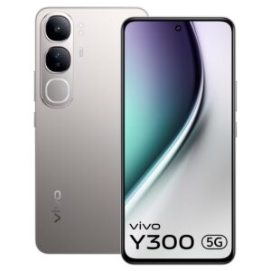Vivo Y300 5G (Titanium Silver, 8GB RAM, 256GB Storage)