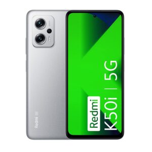 Redmi K50i 5G (Quick Silver, 6GB RAM, 128GB Storage)