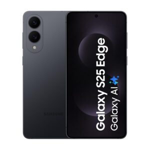 Samsung Galaxy S25 Edge 5G AI Smartphone (Titanium JetBlack, 12GB RAM, 256GB Storage)